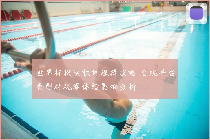 世界杯投注软件选择攻略 合规平台类型对观赛体验影响分析